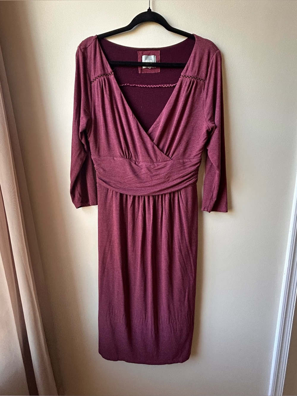 Maeve - Galena Faux-Wrap Dress from Anthropologie